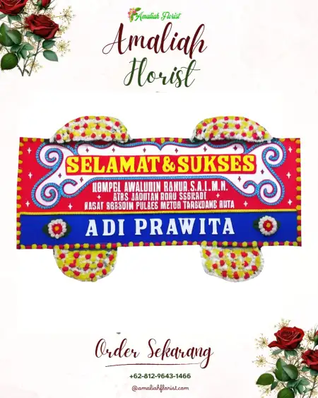 Papan Bunga Ucapan Selamat Susoh